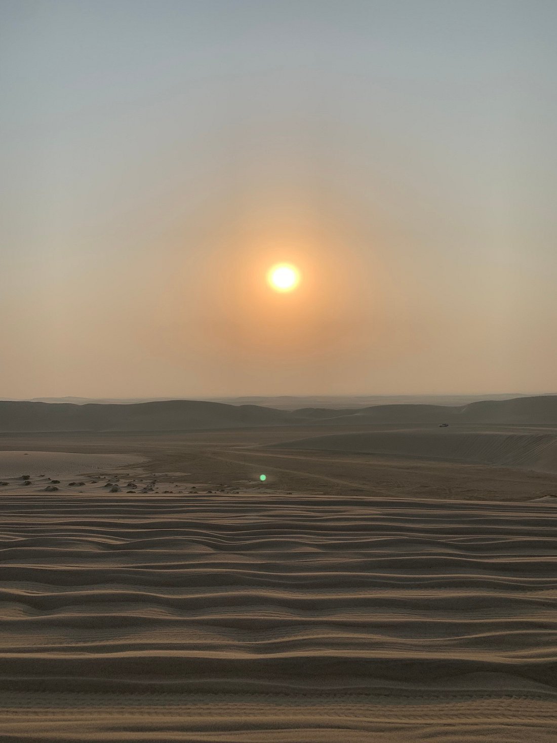 Doha: Desert Camp Day Use, Optional Safari, Sandboarding, and Camel Ride Tour