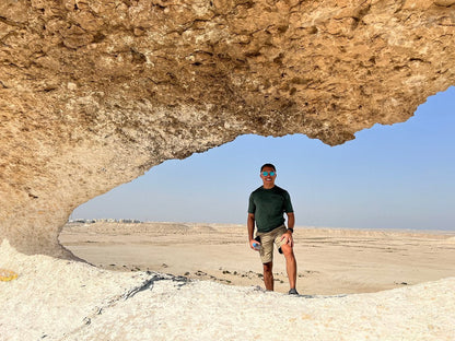 Doha: Richard Serra Sculpture, Mushroom Hills & Zekreet Fort Private Tour