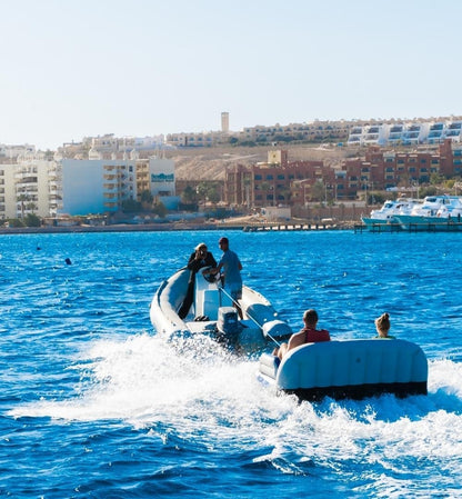 From El Gouna: Snorkeling 6 in 1 Yacht Trip in Hurghada with Buffet Lunch