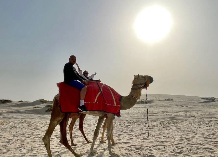 Doha: 4x4 Half - Day Desert Safari, Camel Ride, Sandboarding and Inland Sea Tour