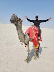 Doha: Dagsbruk i ørkenleir, valgfri safari, sandboarding og kameltur