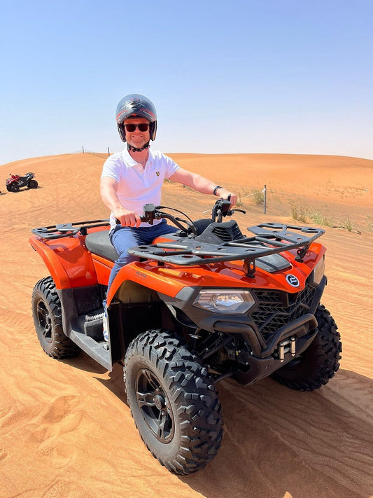 Dubai: Half-Day Desert Safari, Dune Bashing, Sand Boarding, and Camel Ride