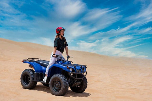 多哈：卡塔尔海岸线沙漠的四轮摩托车、沙丘越野车和全地形车租赁