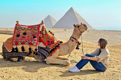 Giza in One Day: Giza Pyramids, Sphinx, Saqqara & GEM Visit