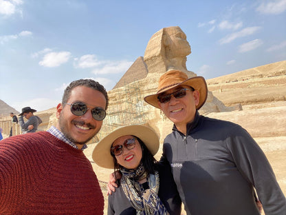 Kairo: Halvdagstur til pyramidene i Giza og sfinksen